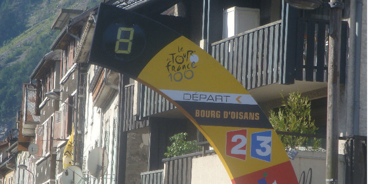 Bourg-d'Oisans-Le-Tour-de-France-zuil-Frankrijk