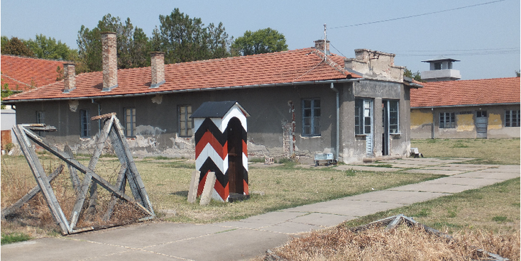Crveni-krst-Rode-Kruis-concentratiekamp-nazi-WW2-wachthuisje-Nis-Servië