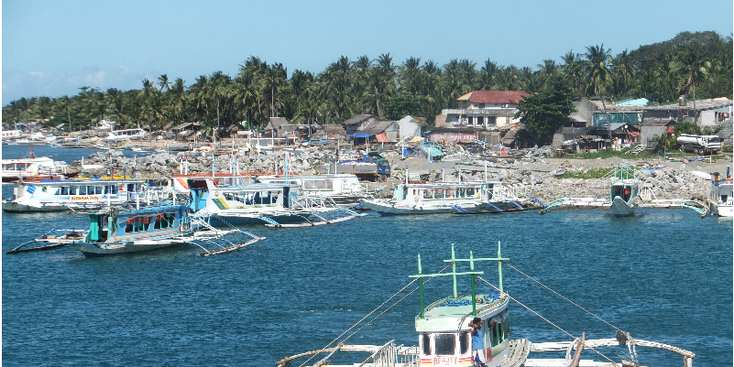 Boracay-Roxas-Caticlan-pompboot-haven-boten-zee-Filipijnen