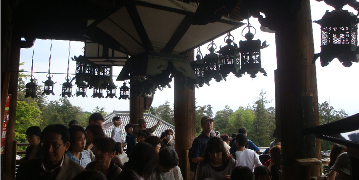 Nigatsu-do-Nara-tempel-lantaarn-Japan