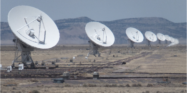 VLA-Very-Large-Array-antenne-schotel-heelal-Verenigde-Staten