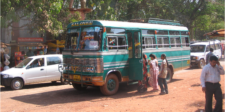 Panaji–Panjim-Old-Goa-bus-India