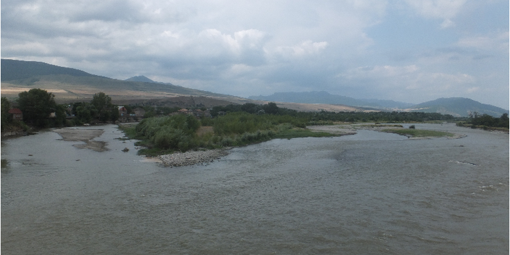 Mtkvari-rivier-Uplistsikhe-Gori-Georgië