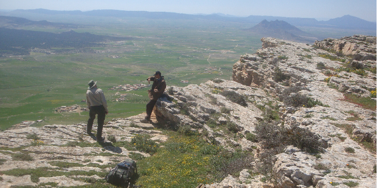 Jugurtha's-Table-Tafel-plateau-grens-Algerije-Numibische-Koning-Tunesië