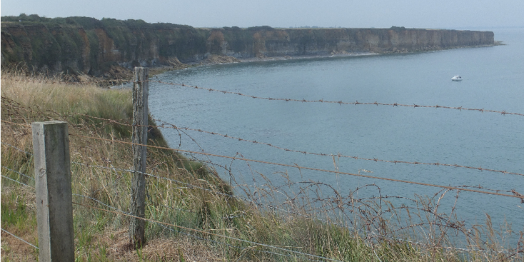 Pointe-du-Hoc-commando-D-Day-Overlord-invasie-kust-Normandië-Frankrijk