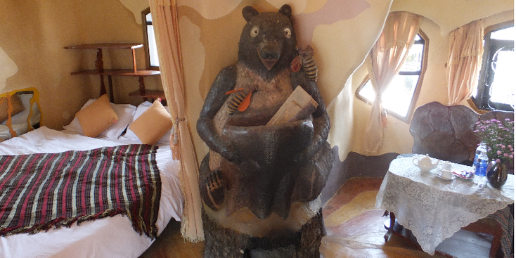 Hang-Nga-Crazy-House-kamer-Dalat-beer-gekkenhuis-Vietnam
