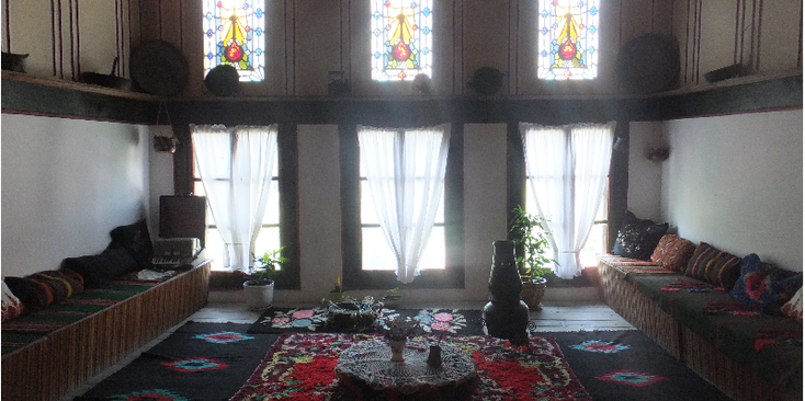 Melnik-Kordopulov-huis-Ottomaans-kleden-Bulgarije