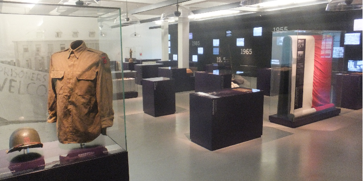 Flossenburg-concentratiekamp-Gedenkstatte-exhibitie-nazi-SS-Duitsland