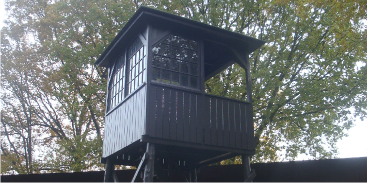 Amersfoort-kamp-Konzentration-Lager-wachttoren-concentratiekamp-Nederland