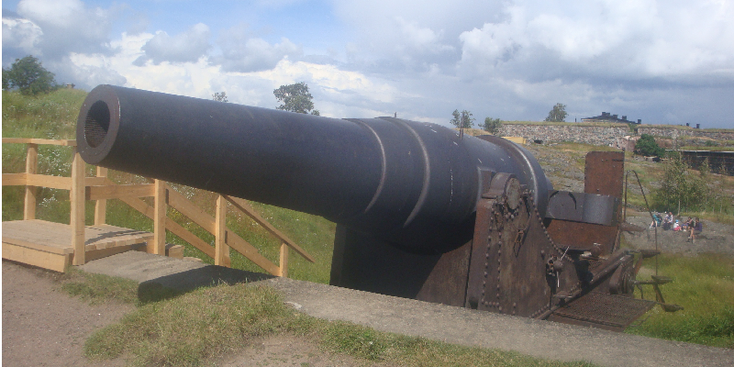 Suomenlinna-vesting-fort-eiland-verdediging-kanon-baai-Finland