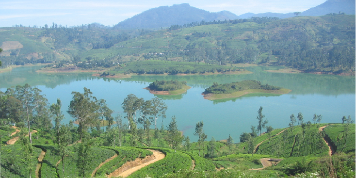 Haputale-meer-Sri-Lanka