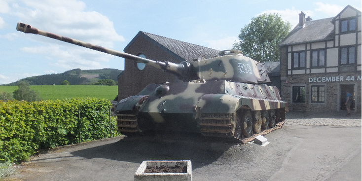 La-Gleize-December-1944-museum-Tiger-tank-Peiper-België
