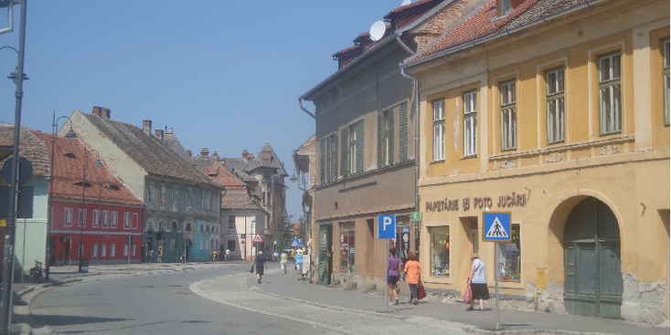 Sibiu-Roemenië-de-ogen-plein