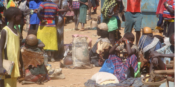 Omo-Valley-vallei-Jinka-Konso-Ethiopië-stam-Mursi-Ari-Bana-Hamer-markt