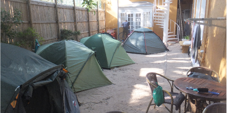 Ashanti-Lodge-camping-tent-kamperen-Kaapstad-hostel-guesthouse-Zuid-Afrika