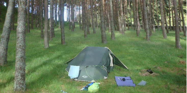 Loch-Garten-wildkamperen-meer-tent-Schotland