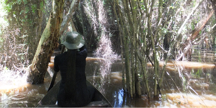 Rung-Tram-Headquarter-Water-Way-VC-War-Mekong-Delta-Vietnam