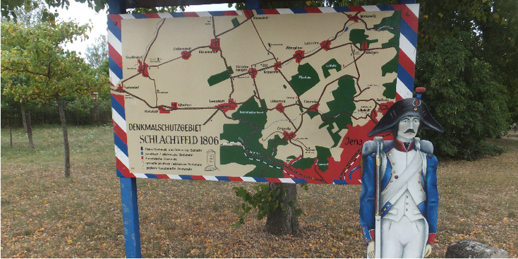 Cospeda-slagveld-Napoleon-Jena-bord-Duitsland