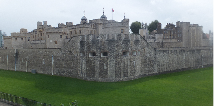 Londen-Tower-gevangenis-fort-Engeland-Verenigd-Koninkrijk-Theems