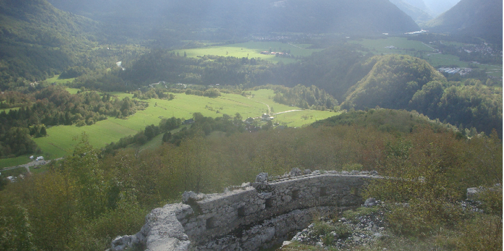 Soca-Valley-Bovec-Celno-Ruin-Roman-Alps-Fort-Slovenia
