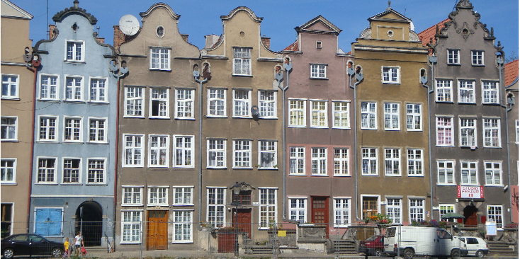 Gdansk-Polen-gevels-Polen