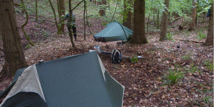 Kaiserberg-Wildcamping-Tent-France