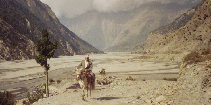Annapurna-Tuhkle-trekking-bergen-Nepal-Himalaya-paard