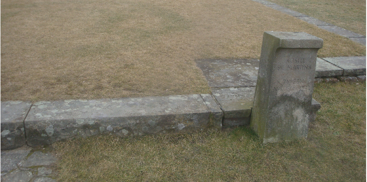 Lidice-monument-fundament-Tsjechië
