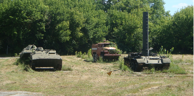 Tsjernobyl-schoonmaak-trucks-rivier-nucleaire-ramp-Oekraïne