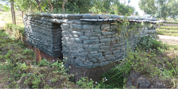 Khe-Sanh-bunker-leger-militair-fort-basis-DMZ-Vietnam-oorlog