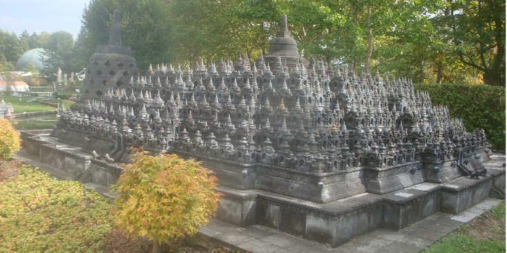 Mimindus-miniatuur-Borobodur-Indonesië-Klagenfurt-Oostenrijk