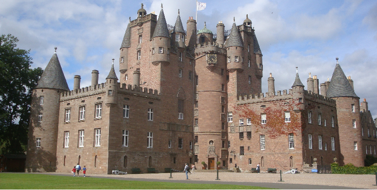 Glamis-kasteel-Schotland