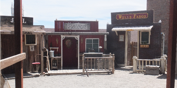 Virginia-City-houten-huizen-western-saloon-Verenigde-Staten