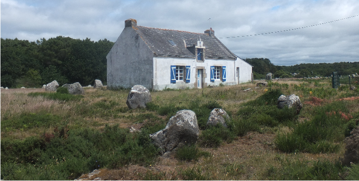 Carnac-Le-Menec-Kermario-Kerlescan-menhir-rots-archeologie-Bretagne-Frankrijk