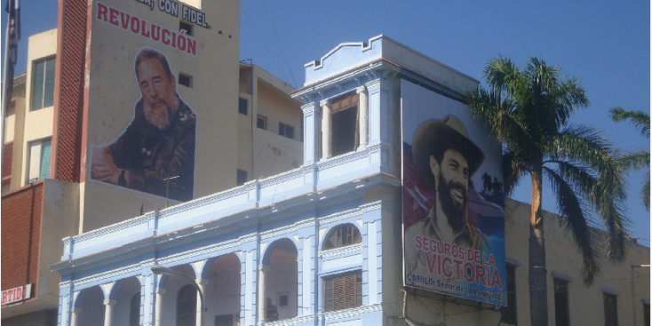 Santiago-de-Cuba-Fidel-Castro-poster-aanplakbiljet