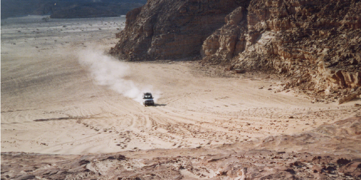 Sinaï-woestijn-Egypte-jeep-tour-zand