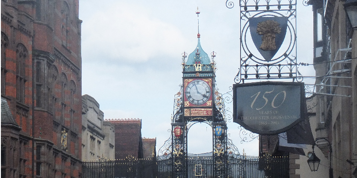 East-Gate-Clock-Chester-klok-Engeland