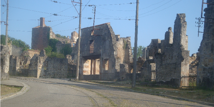 Oradour-sur-Glane-Martyr-martelaarsdorp-herdenking-Frankrijk-WW2-nazi-duits-SS