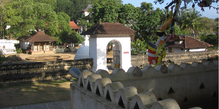 Kandy-Pattini-Devale-tempelcomplex-Bodhi-Tree-boom-Sri-Lanka