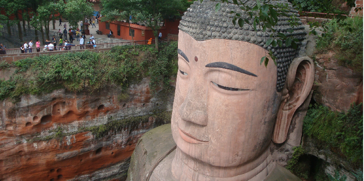 Leshan-China-Boeddha-figuur-beeld-grootste-ter-wereld