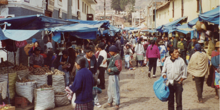 Cuzco-markt-Peru-stal