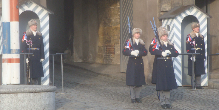 Praag-wisseling-wacht-soldaten-Tsjechië