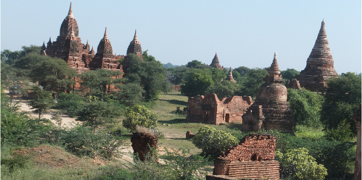 Bagan-tempels-Nyaung-U-Myanmar-Birma