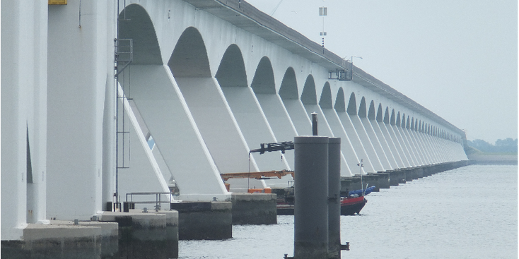 Zeelandbrug-Deltawerken-brug-Zeeland-Nederland