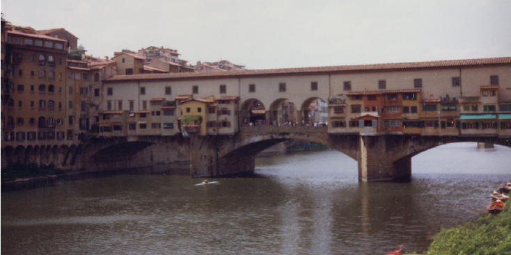 Florence-Ponte-Vecchio-brug-Arno-rivier-Italië