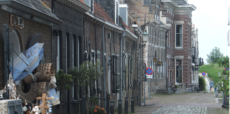 Willemstad-keitjes-oude-huizen-Nederland