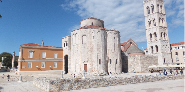 Zeleni-Trg-forum-plein-Zadar-Kroatië