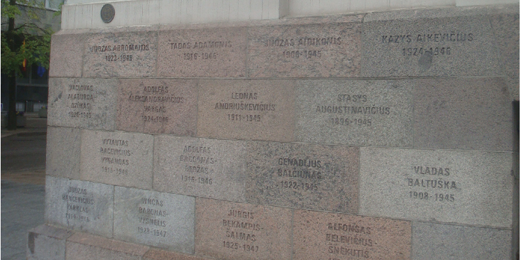 KGB-Gestapo-gebouw-stenen-herdenking-namen-Vilnius