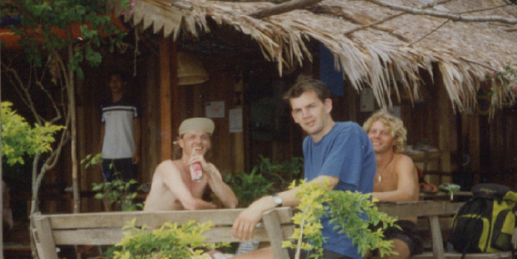 Perhentian-Islands-Kercil-eilanden-Coral-Bay-koraalbaai-tropisch-strand-rieten-hut-Maleisië