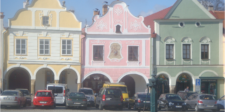 Namesti-Zachariase-Z-Hradce-Renaissance-plein-Tsjechië